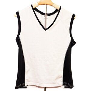 Head Athletic Top Tank V-neck Sleevless Yogo Gym Running Breathable Stretch SM